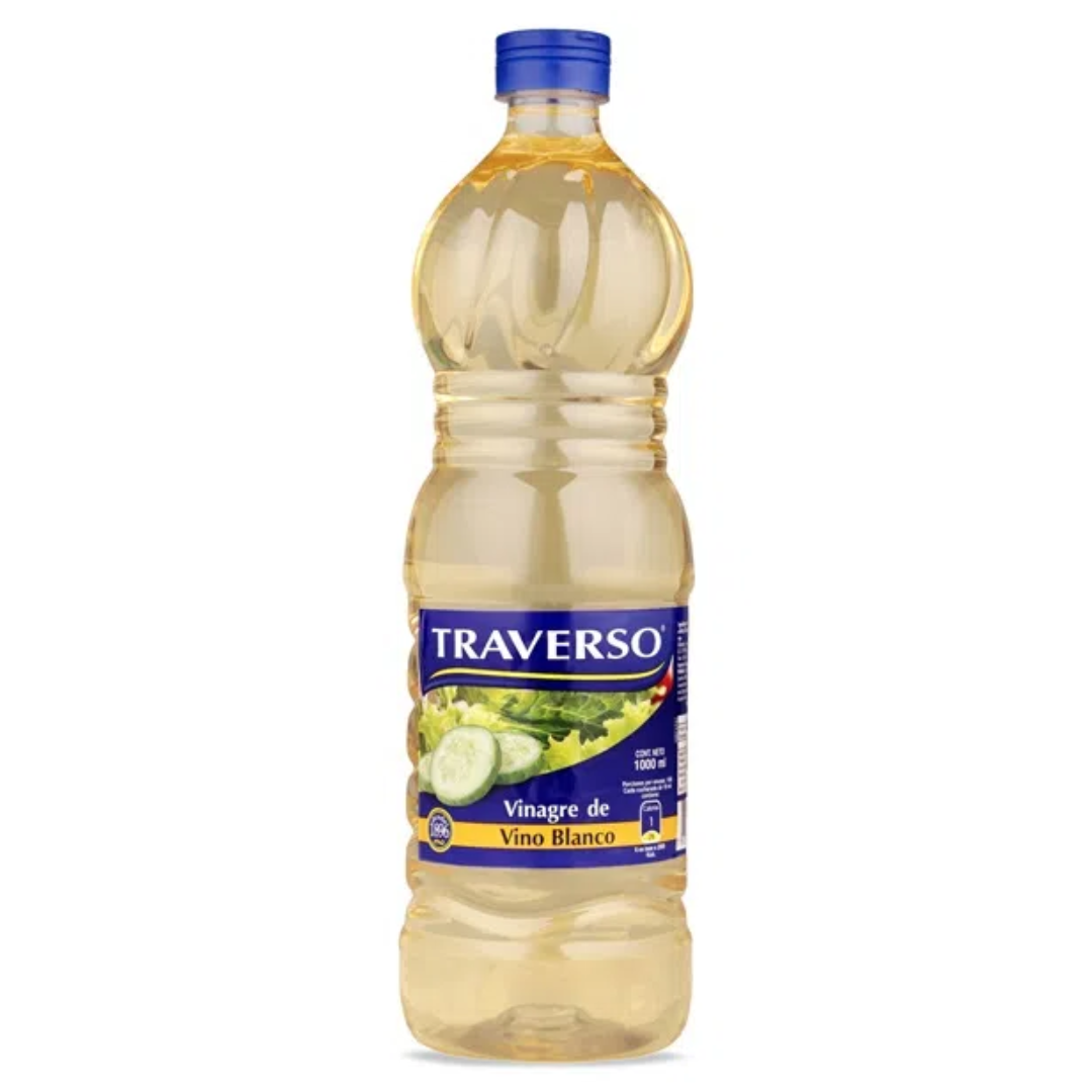 RestoMarket - VINAGRE BLANCO TRAVERSO 12x1 LT PET
